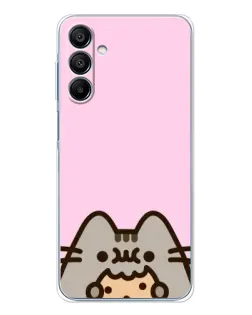 Чохол для Samsung Galaxy A16 5G з картинкою «Pusheen та печиво»