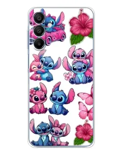 Чохол для Samsung Galaxy A16 5G з картинкою «Стікери Stitch та Angel»