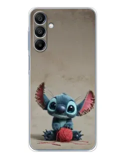 Чохол для Samsung Galaxy A16 5G з картинкою «Стіч на чоричневому фоні»