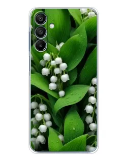 Чохол для Samsung Galaxy A16 5G з картинкою «Конвалії в зелені»