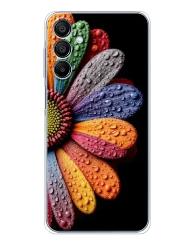 Чохол для Samsung Galaxy A16 5G з картинкою «Райдужна квітка»