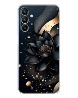 Чохол для Samsung Galaxy A16 5G з картинкою «Чорний лотос»