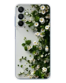 Чохол для Samsung Galaxy A16 5G з картинкою «Гілка дрібних білих квітів»