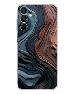 Чохол для Samsung Galaxy A16 5G з картинкою «Кольорові хвилі каньйону»