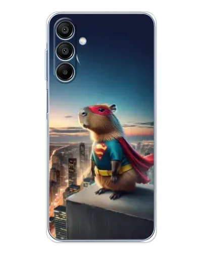 Чохол для Samsung Galaxy A16 5G з картинкою «Капі-мен супергерой»