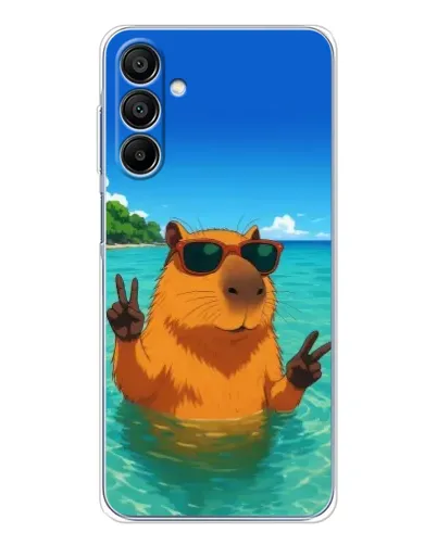 Чохол для Samsung Galaxy A16 5G з картинкою «Морська капібара»