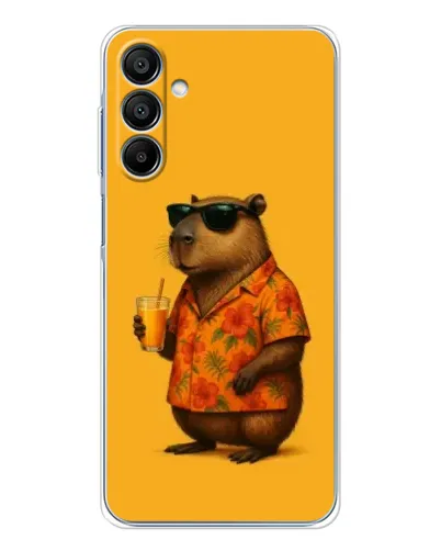 Чохол для Samsung Galaxy A16 5G з картинкою «Капібара на відпочинку»