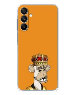 Чехол для Samsung Galaxy A16 с картинкой «Золотая обезьяна Bored Ape» Чехол для Samsung Galaxy A16 с картинкой «Золотая обезьяна Bored Ape»