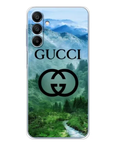Чехол для Samsung Galaxy A16 с картинкой «Gucci — горный пейзаж»