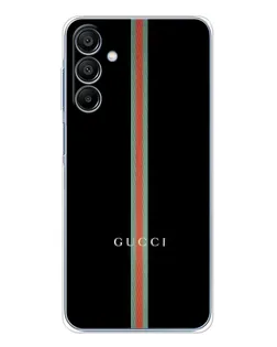 Чехол для Samsung Galaxy A16 с картинкой «Gucci — строгая линия» Чехол для Samsung Galaxy A16 с картинкой «Gucci — строгая линия»