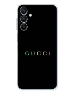 Чехол для Samsung Galaxy A16 с картинкой «Gucci — неоновый минимализм» Чехол для Samsung Galaxy A16 с картинкой «Gucci — неоновый минимализм»