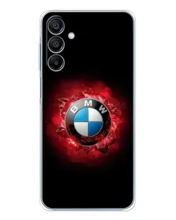 Чехол для Samsung Galaxy A16 с картинкой «Логотип BMW — вспышка»