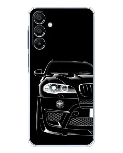 Чехол для Samsung Galaxy A16 с картинкой «Темный силуэт BMW» Чехол для Samsung Galaxy A16 с картинкой «Темный силуэт BMW»