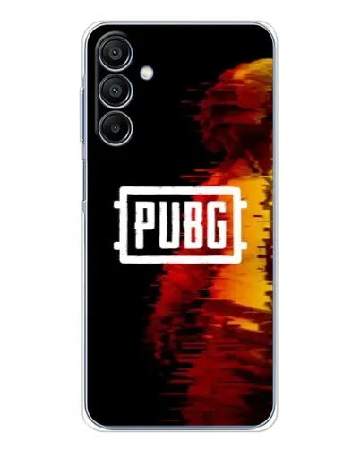 Чехол для Samsung Galaxy A16 с картинкой «Яркий логотип PUBG»