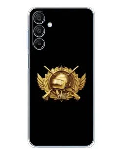 Чехол для Samsung Galaxy A16 с картинкой «PUBG — оранжевый градиент»