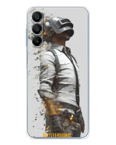 Чехол для Samsung Galaxy A16 с картинкой «PUBG — боец в пыли»