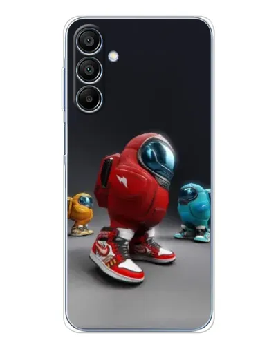 Чехол для Samsung Galaxy A16 с картинкой «Among Us — 3D стиль»
