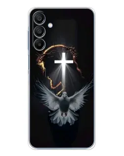 Чехол для Samsung Galaxy A16 с картинкой «Голубь и Свет»