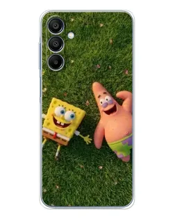Чехол для Samsung Galaxy A16 с картинкой «Друзья на лужайке»