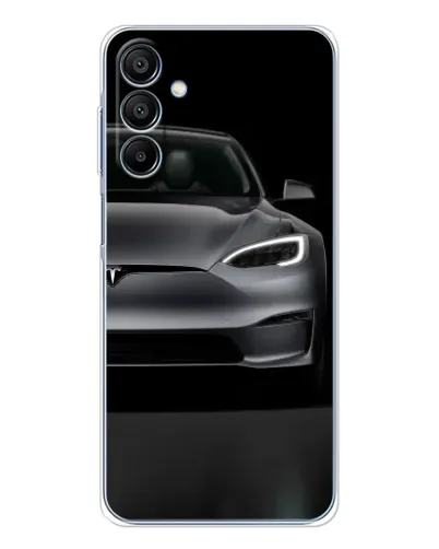 Чехол для Samsung Galaxy A16 с картинкой «Tesla Model S Look»