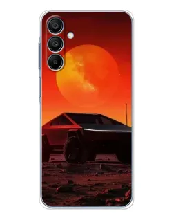Чохол для Samsung Galaxy A16 з картинкою «Cybertruck на Марсі» Чохол для Samsung Galaxy A16 з картинкою «Cybertruck на Марсі»