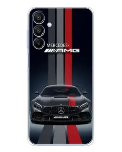 Чохол для Samsung Galaxy A16 з картинкою «Mercedes — білий карбон» Чохол для Samsung Galaxy A16 з картинкою «Mercedes — білий карбон»