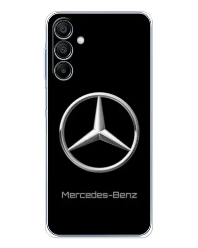 Чехол для Samsung Galaxy A16 с картинкой «Mercedes Silver Logo»