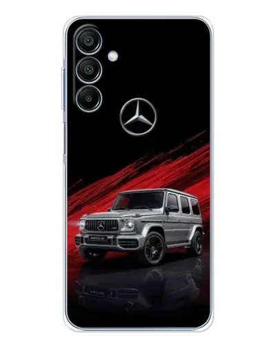 Чехол для Samsung Galaxy A16 с картинкой «Mercedes G-Class красный»