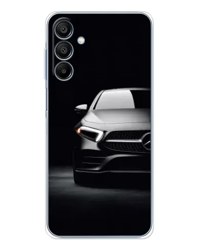 Чехол для Samsung Galaxy A16 с картинкой «Свет фар Mercedes»