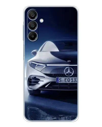 Чехол для Samsung Galaxy A16 с картинкой «Mercedes EQ — будущее»