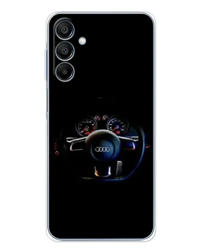 Чехол для Samsung Galaxy A16 с картинкой «Салон Audi — руль» Чехол для Samsung Galaxy A16 с картинкой «Салон Audi — руль»