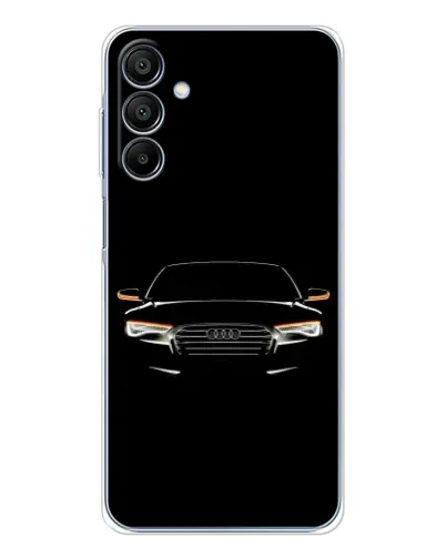 Чехол для Samsung Galaxy A16 с картинкой «Audi — ночной контур» Чехол для Samsung Galaxy A16 с картинкой «Audi — ночной контур»