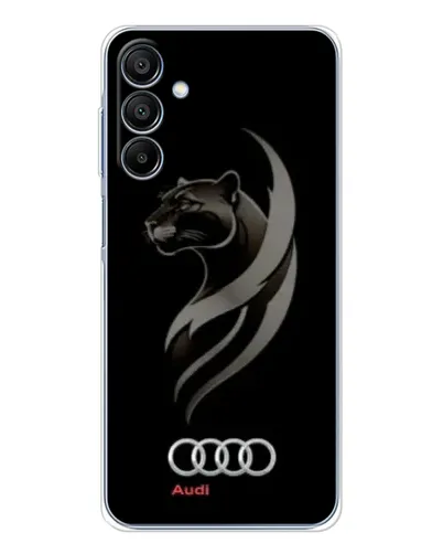 Чехол для Samsung Galaxy A16 с картинкой «Графика — пантера и Audi» Чехол для Samsung Galaxy A16 с картинкой «Графика — пантера и Audi»