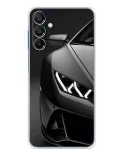 Чехол для Samsung Galaxy A16 с картинкой «Lamborghini фары детализация»