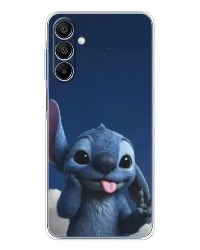 Чехол для Samsung Galaxy A16 с картинкой «Стич в облаках»