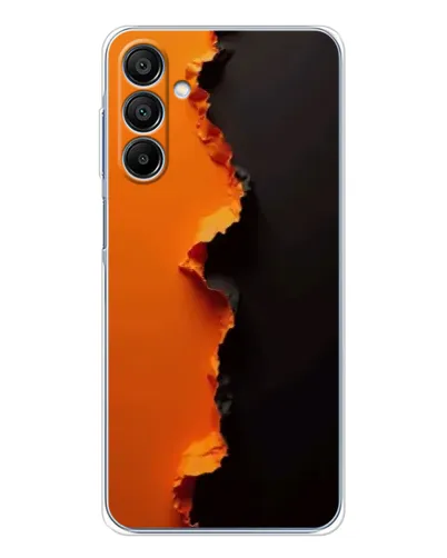Чехол для Samsung Galaxy A16 с картинкой «Оранжевый разлом» Чехол для Samsung Galaxy A16 с картинкой «Оранжевый разлом»