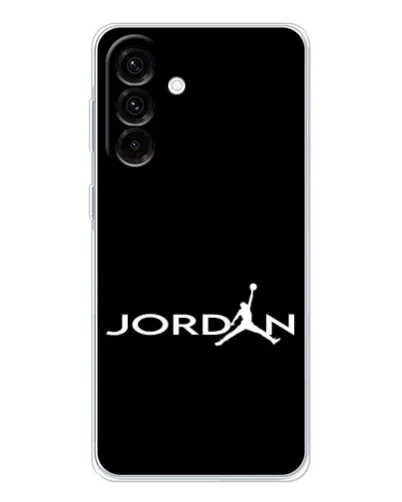 Чехол для Samsung Galaxy A17 с картинкой «Jordan White Logo»