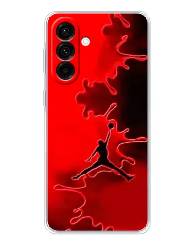 Чехол для Samsung Galaxy A17 с картинкой «Jordan Red Smoke»