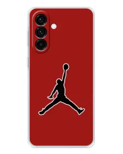 Чехол для Samsung Galaxy A17 с картинкой «Jordan Red Back»