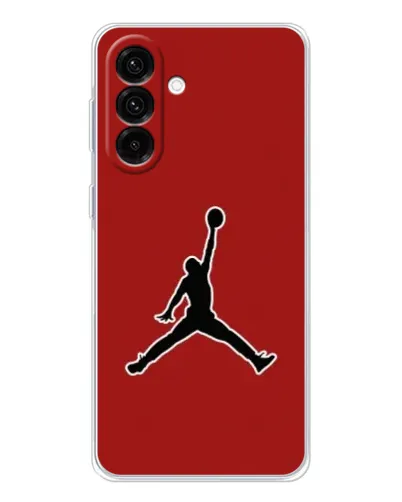 Чехол для Samsung Galaxy A17 с картинкой «Jordan Red Back»