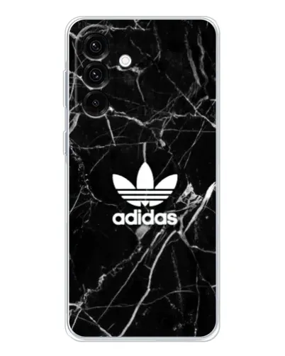 Чехол для Samsung Galaxy A17 с картинкой «Белый мрамор Adidas»