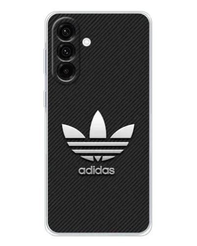 Чехол для Samsung Galaxy A17 с картинкой «Adidas Карбоновая текстура»