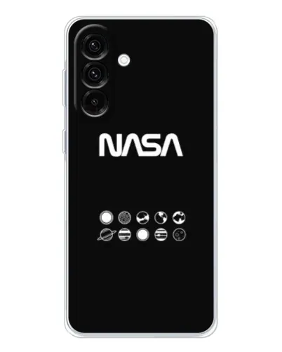 Чехол для Samsung Galaxy A17 с картинкой «NASA — технический принт» Чехол для Samsung Galaxy A17 с картинкой «NASA — технический принт»
