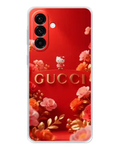 Чехол для Samsung Galaxy A17 с картинкой «Gucci — золотой сад»