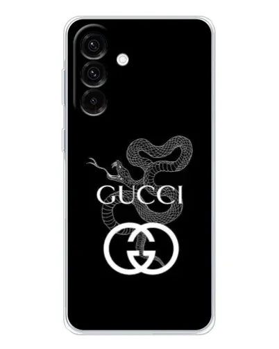 Чехол для Samsung Galaxy A17 с картинкой «Gucci — серебряная змея»