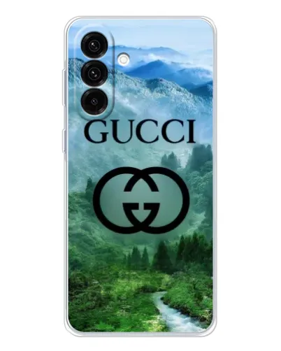 Чехол для Samsung Galaxy A17 с картинкой «Gucci — горный пейзаж»