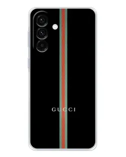 Чехол для Samsung Galaxy A17 с картинкой «Gucci — строгая линия»
