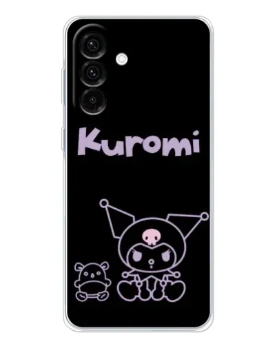 Чохол для Samsung Galaxy A17 з картинкою «Kuromi — чорний мінімалізм» Чохол для Samsung Galaxy A17 з картинкою «Kuromi — чорний мінімалізм»