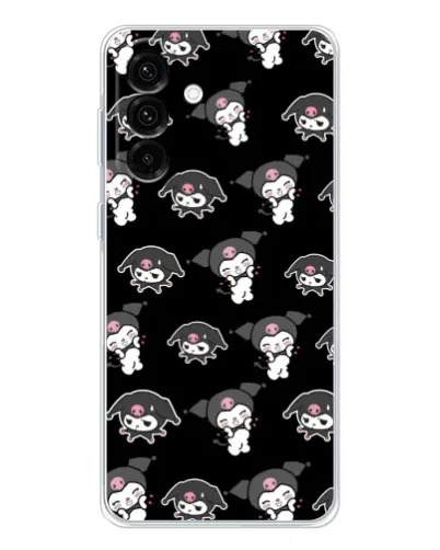 Чохол для Samsung Galaxy A17 з картинкою «Чорний паттерн Kuromi» Чохол для Samsung Galaxy A17 з картинкою «Чорний паттерн Kuromi»