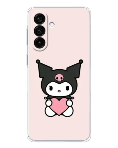 Чохол для Samsung Galaxy A17 з картинкою «Kuromi та серце» Чохол для Samsung Galaxy A17 з картинкою «Kuromi та серце»